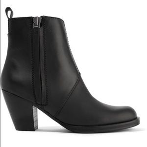 BRAND NEW ACNE STUDIOS Pistol leather ankle boots